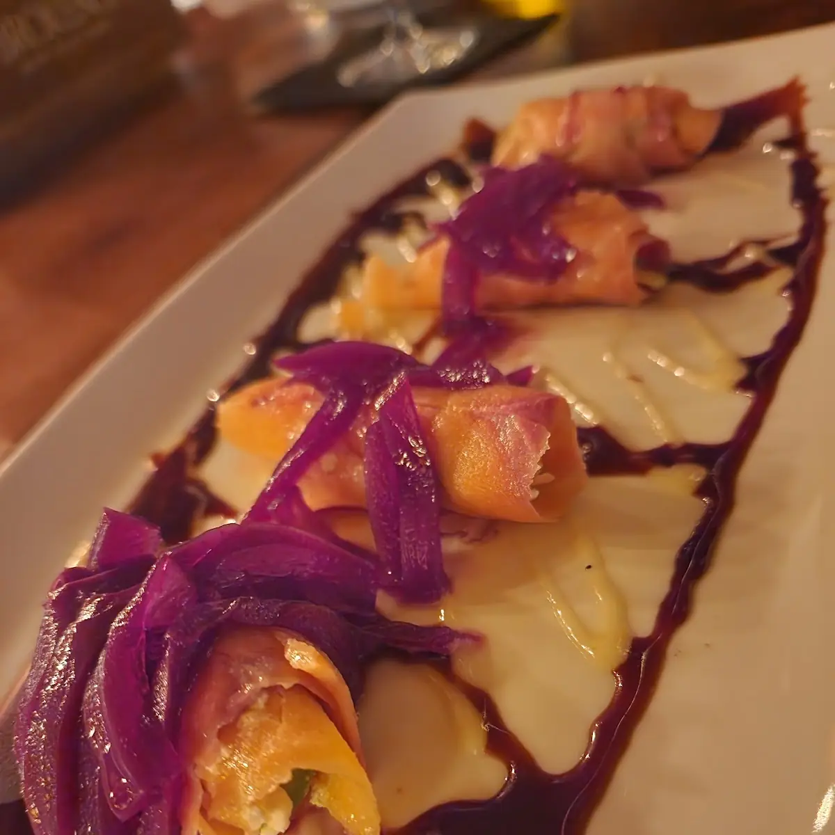 Smoked Salmon Roll