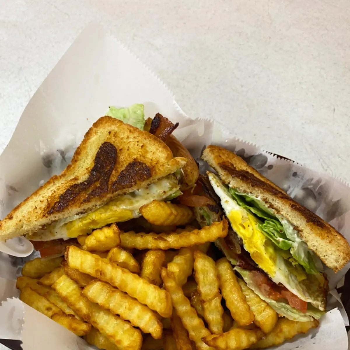 Grilled Cheese w Fries