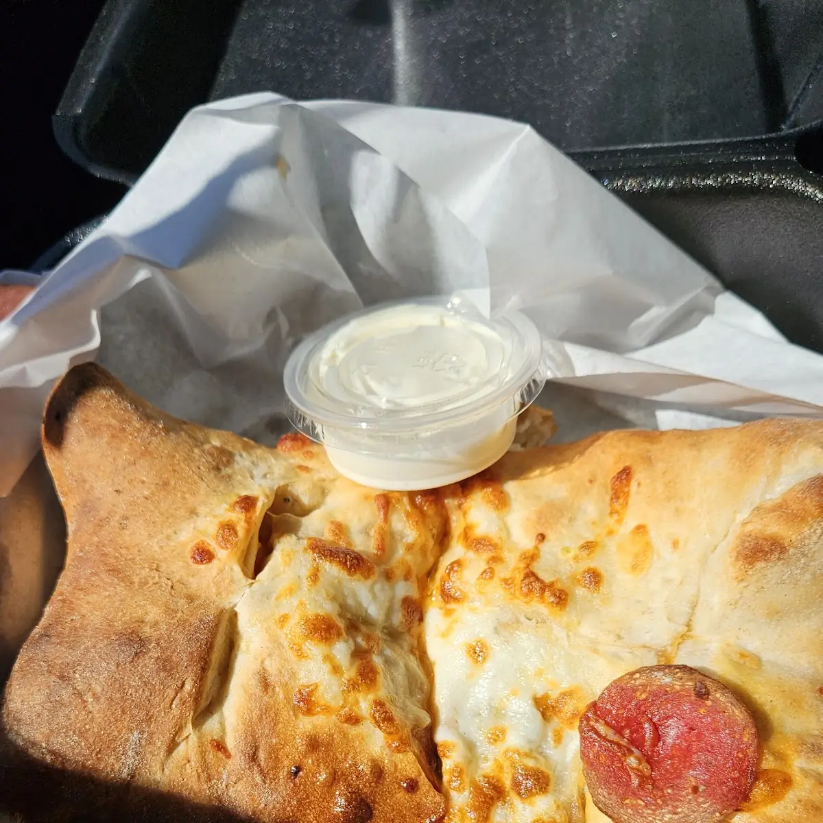 Two Toppings Calzone