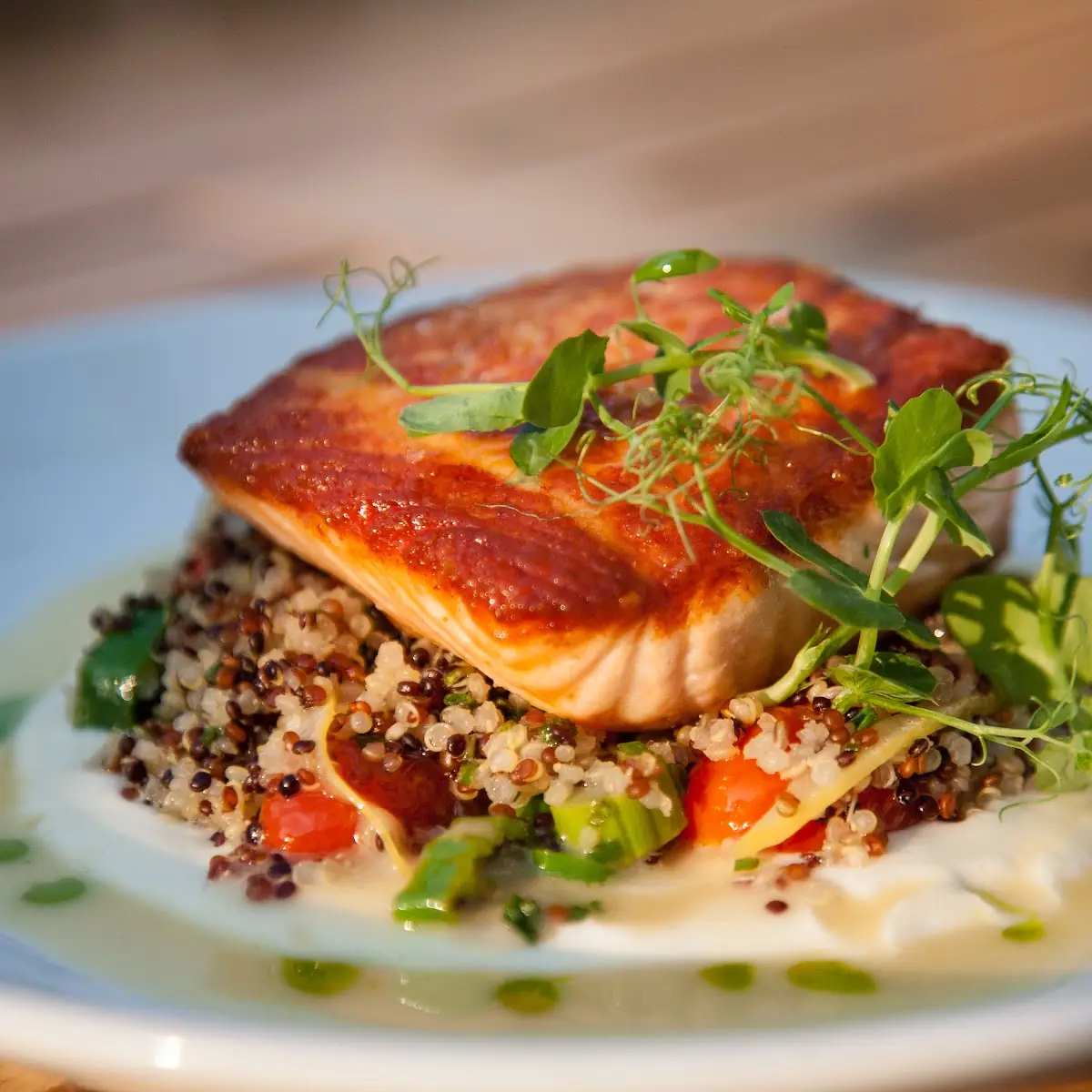 Seared Salmon