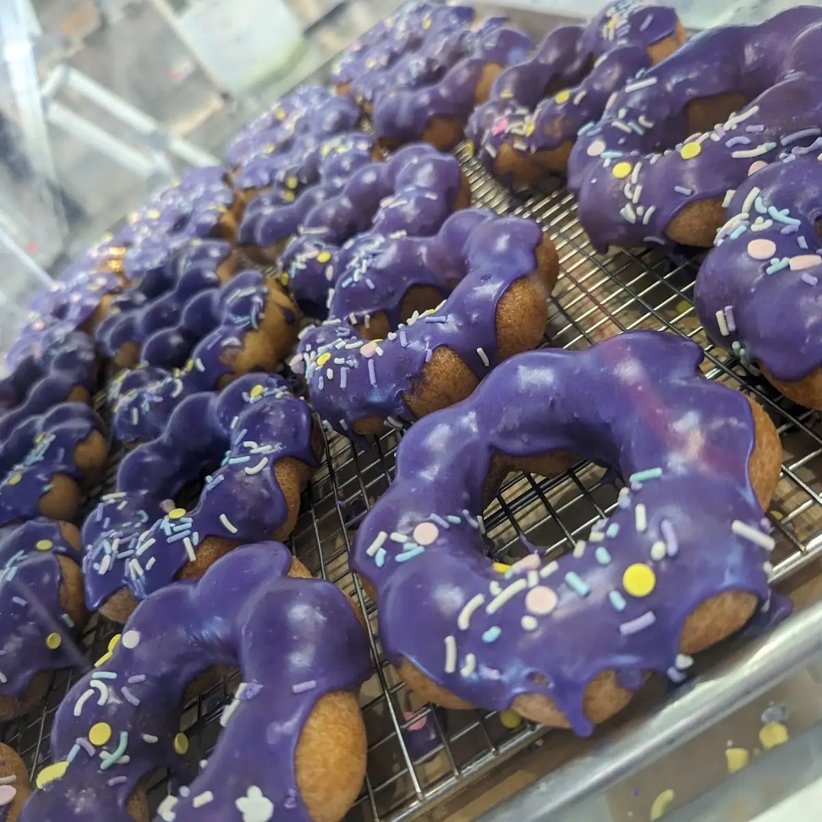 Ube Mochi Donut