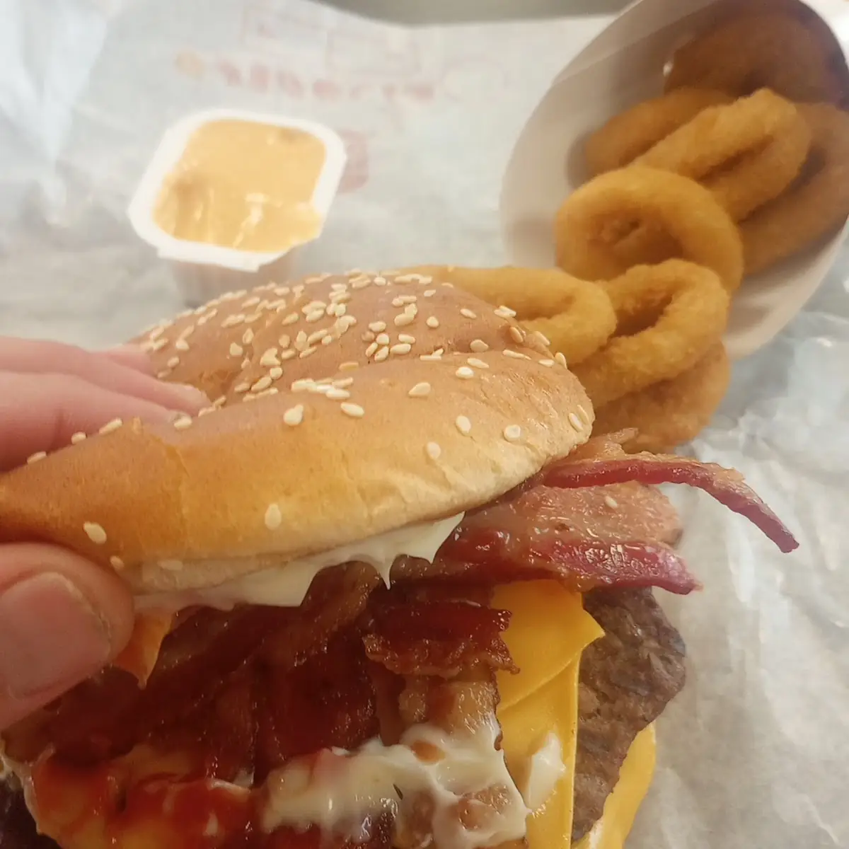 BBQ Bacon Whopper Jr