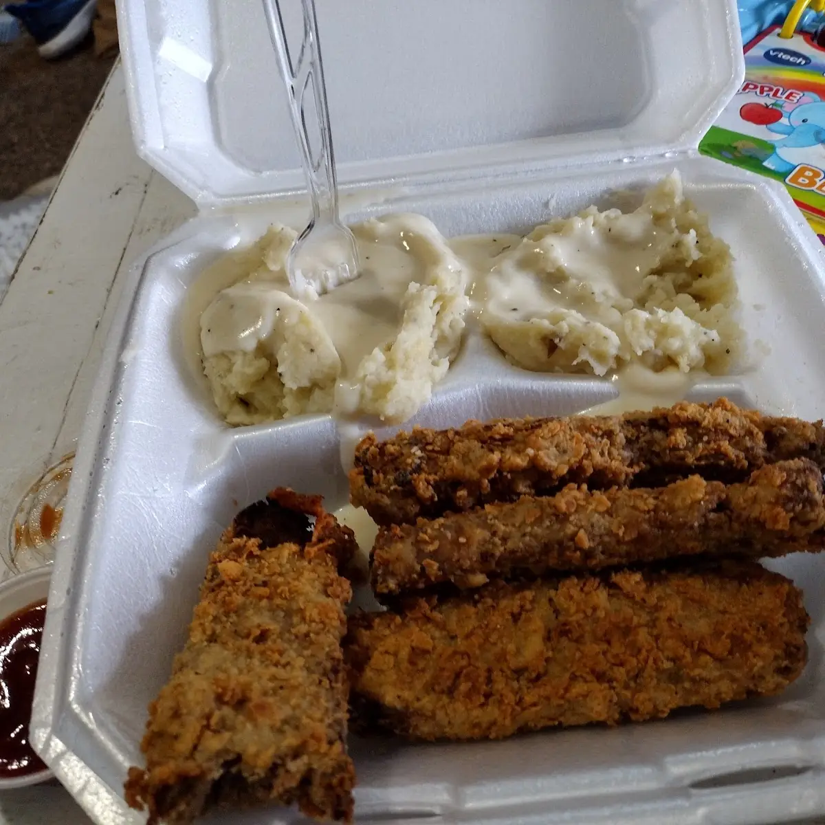 Deep Fried Meatloaf Dinner