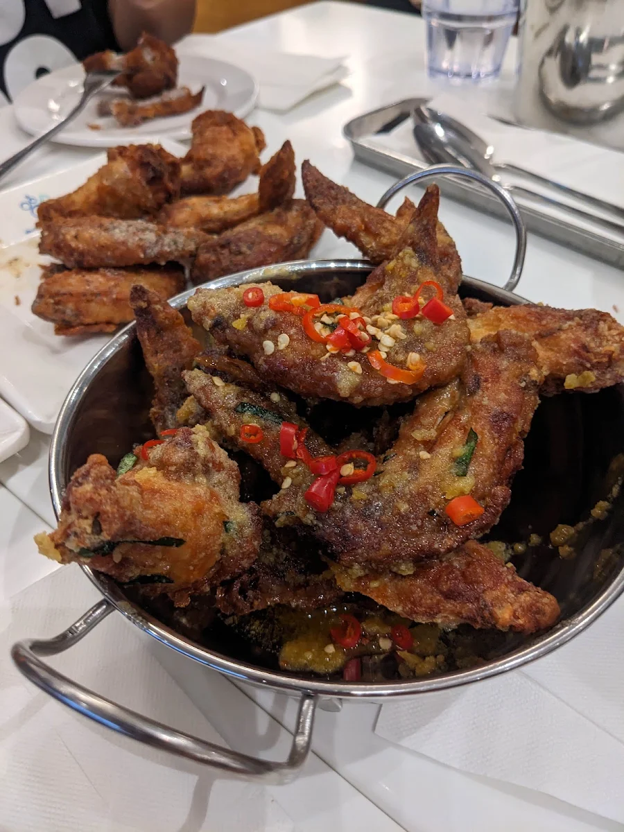Salted Egg Yolk Wings