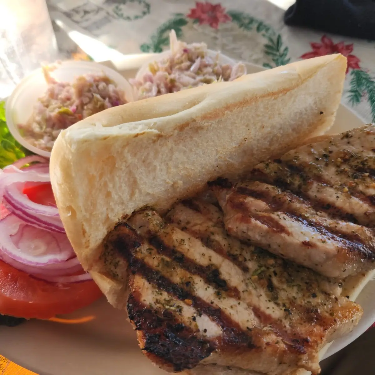 Pork Chop Sandwich