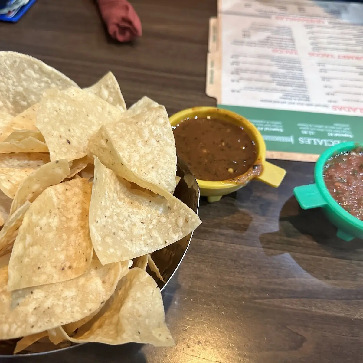Tortilla Chips with Salsa Duo