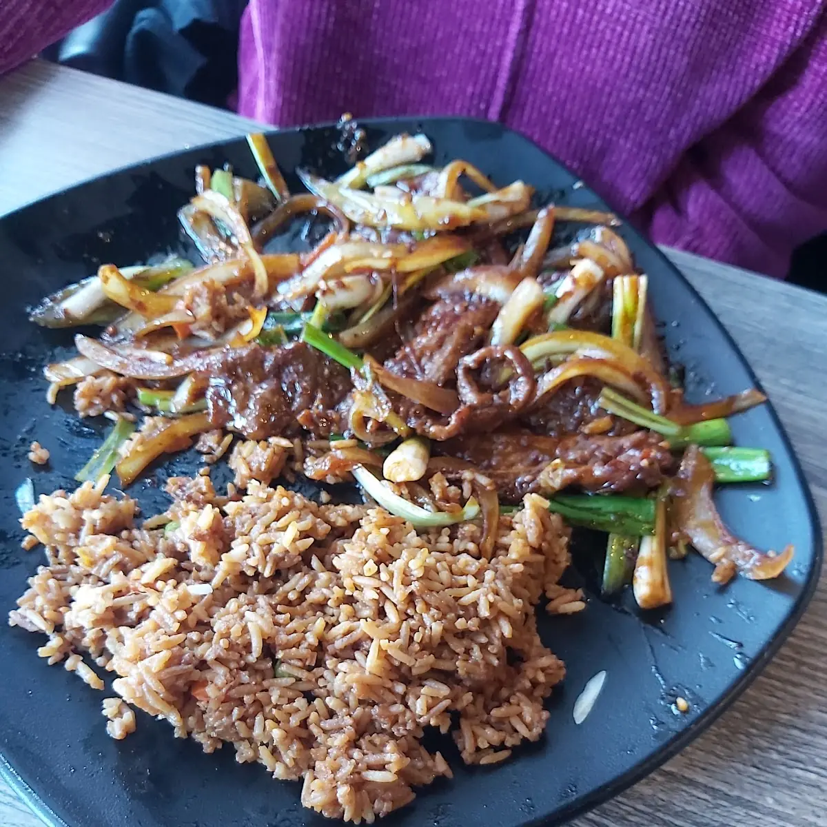 Mongolian Beef Fried Rice