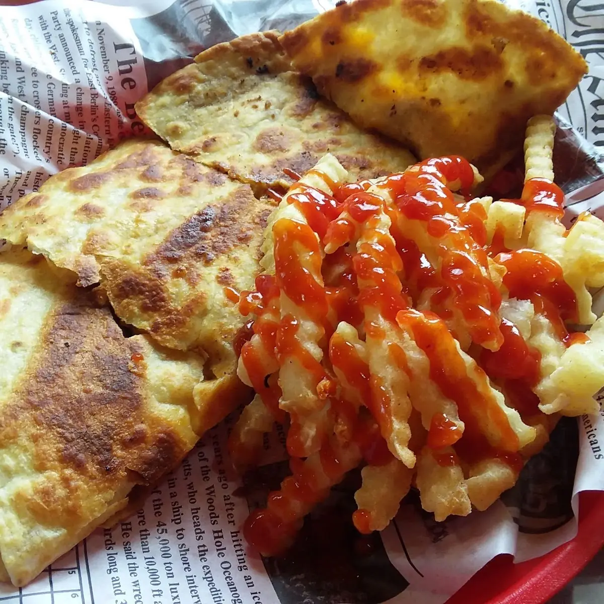 Chicken Quesadilla Taco