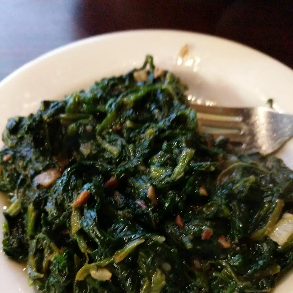 Sauteed Spinach
