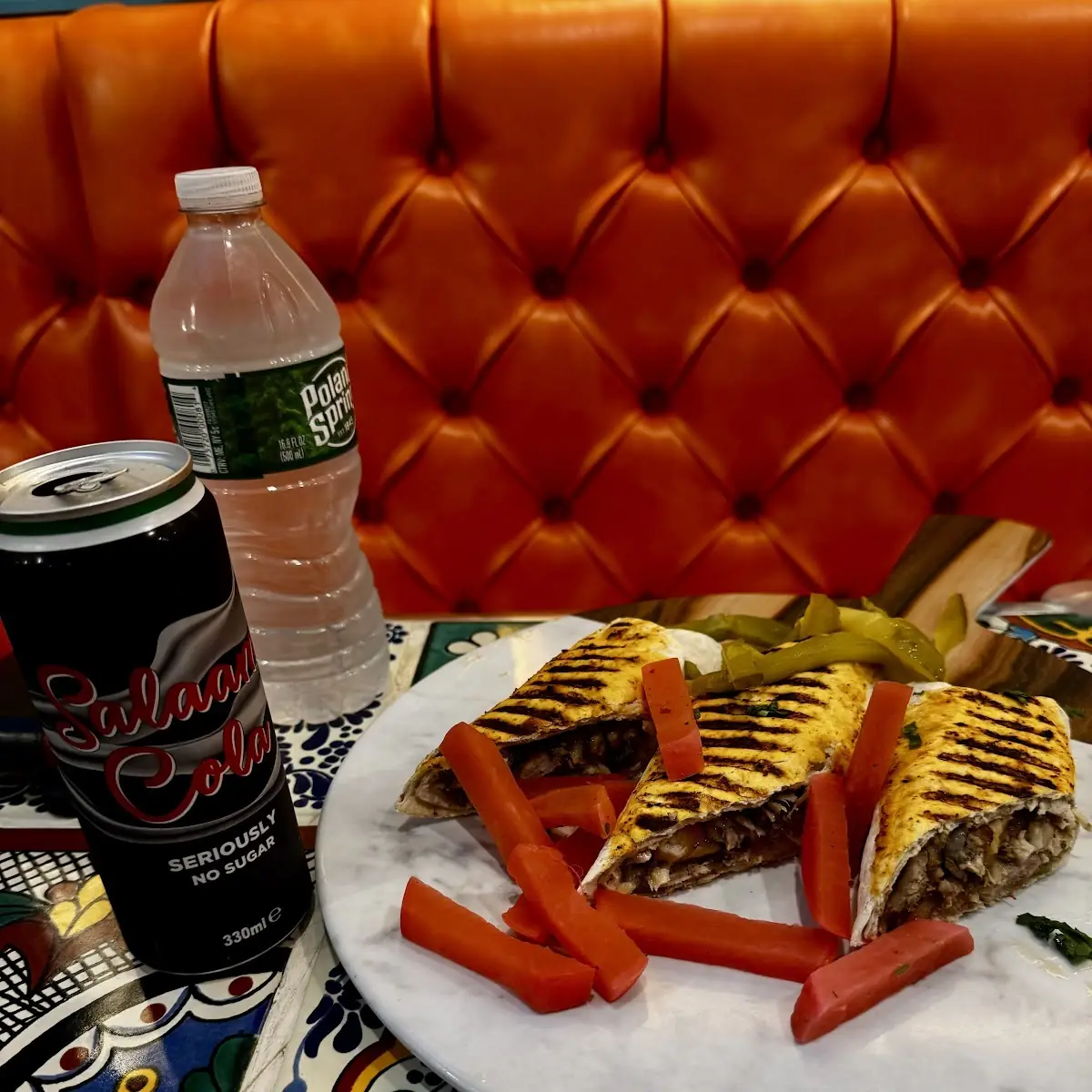 Mix Shawarma on LEVANT BREAD