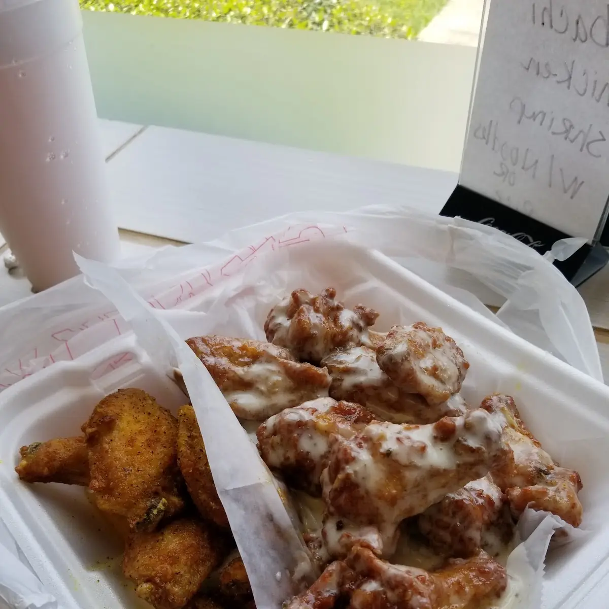Lemon Pepper and Ranch Wings