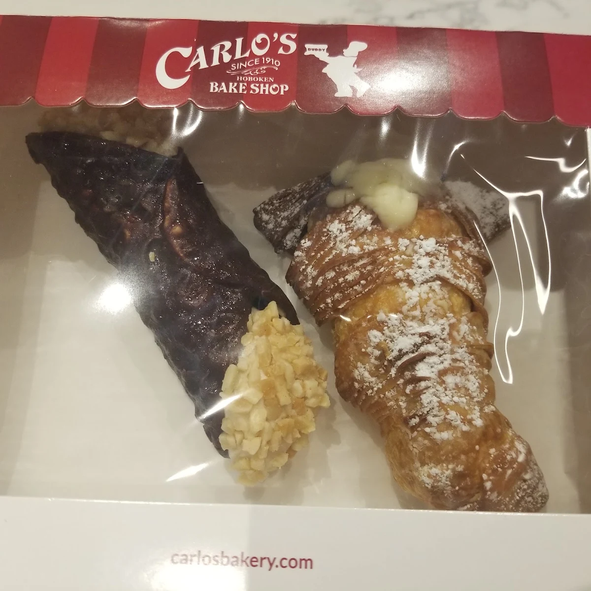 Peanut Butter Cannoli & Lobster Tail