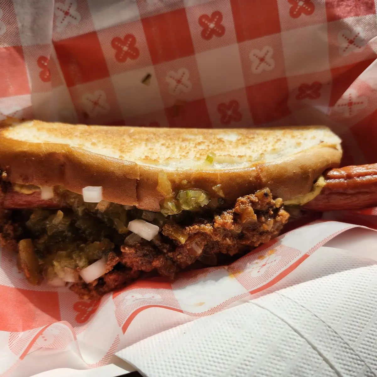Hot Dog with Chili