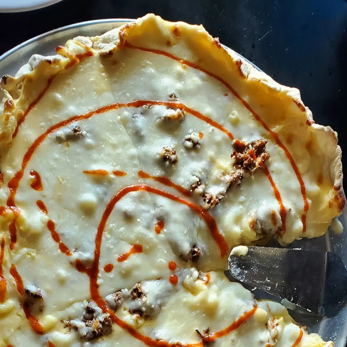 Brisket Mac and Cheese Pizza