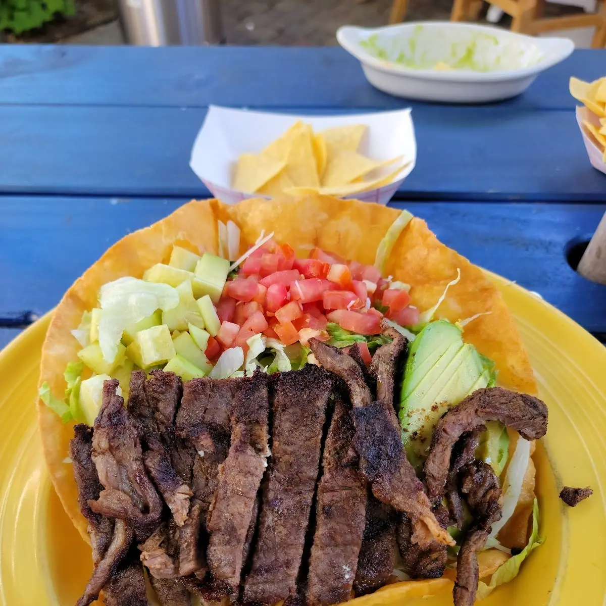Carne Asada Taco Salad