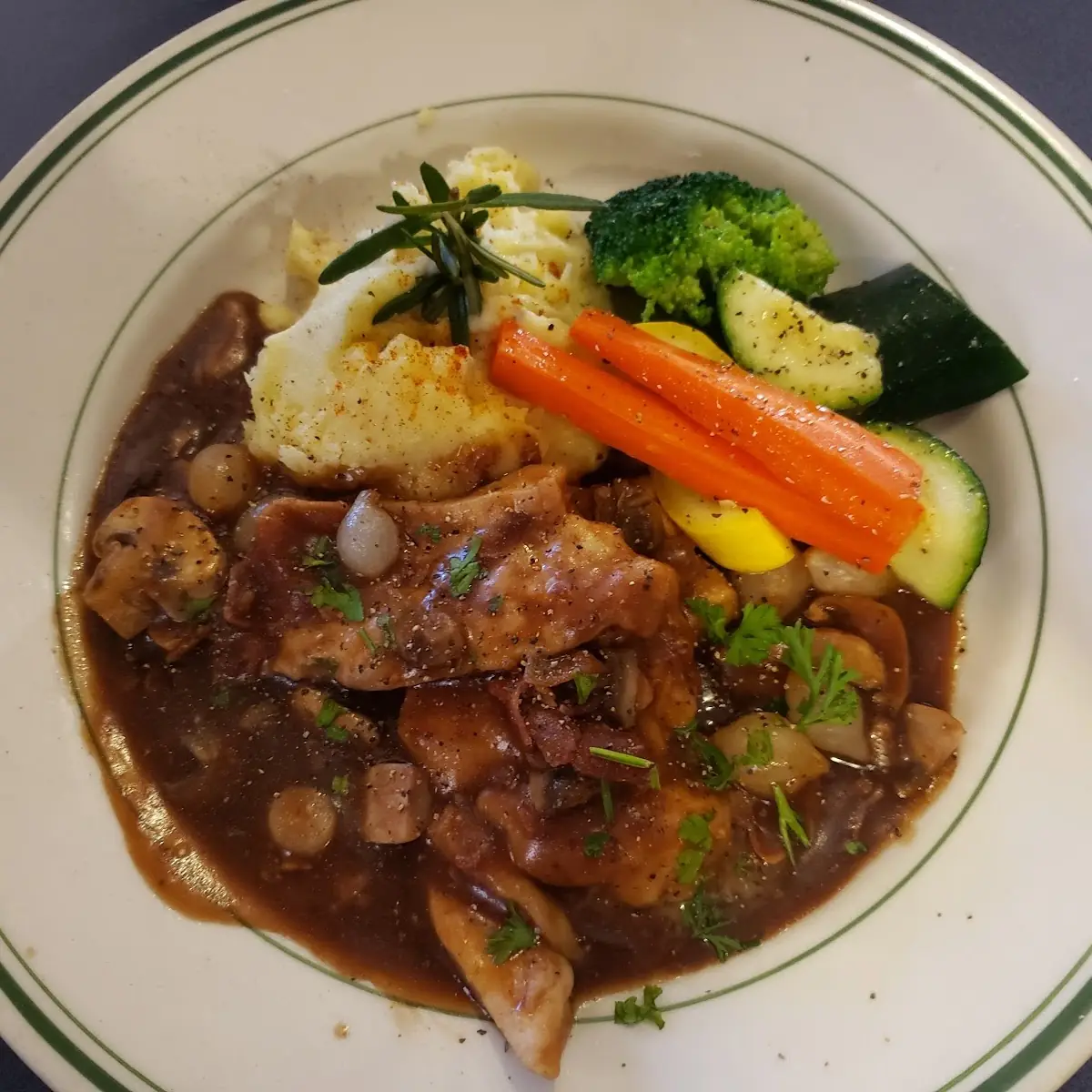 Chicken Coq Au Vin