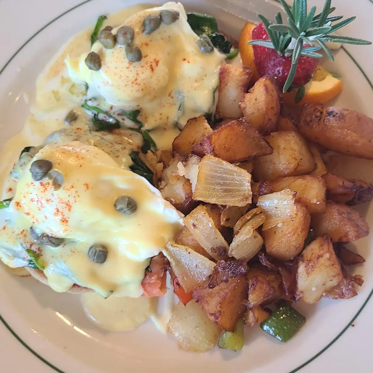 Ham Eggs Benedict