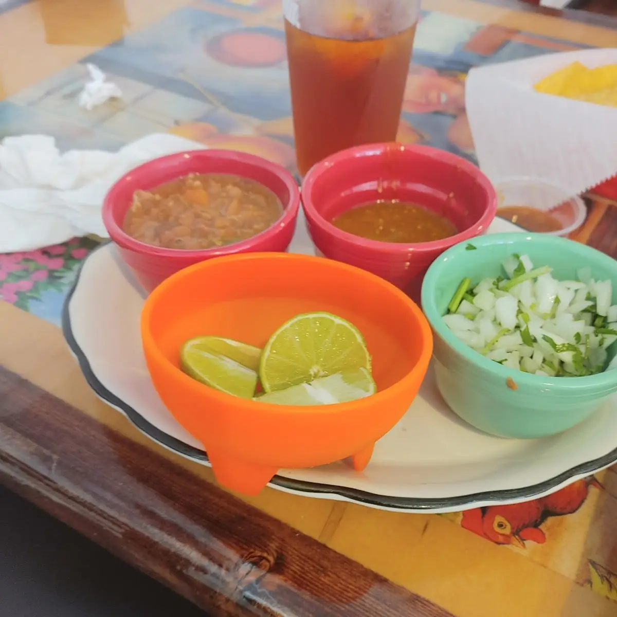 Comes with Street Tacos