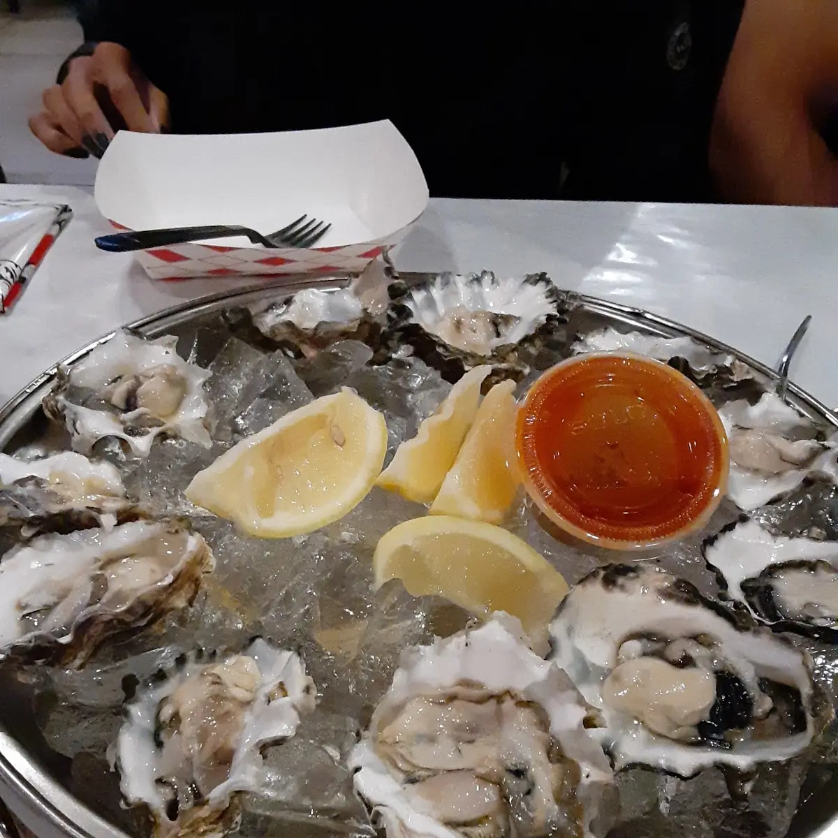 Raw Oysters on the Half Shell