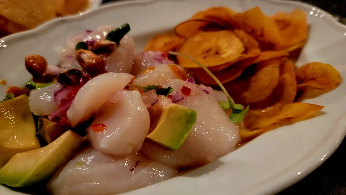 Peruvian Scallop Ceviche
