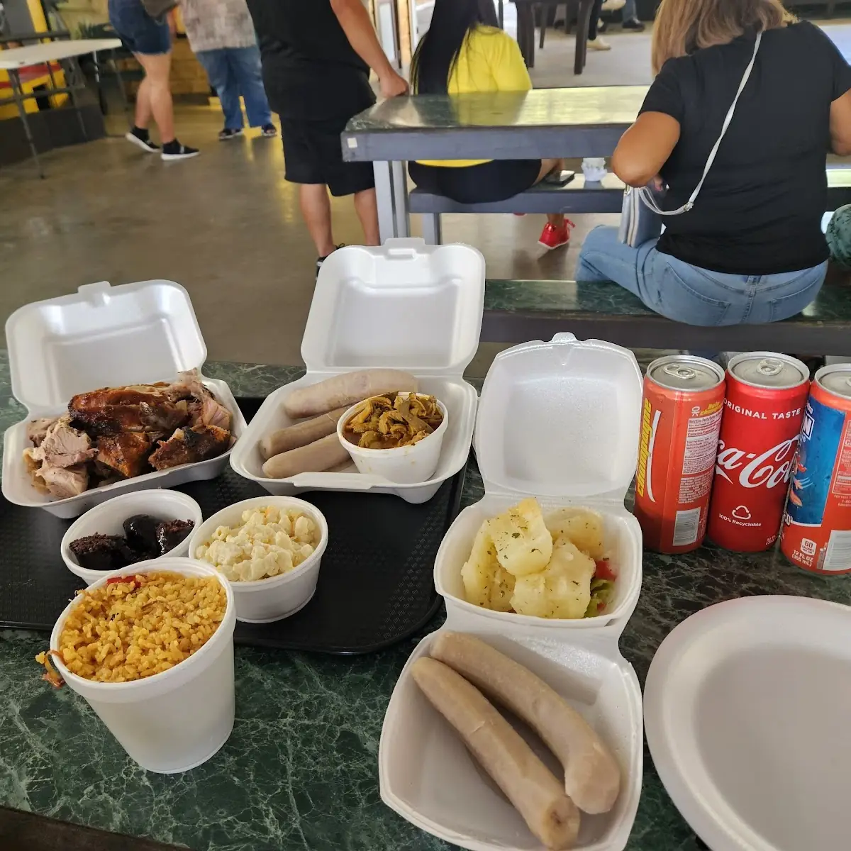 Morcilla Lechon Asado Y Batatacfrita