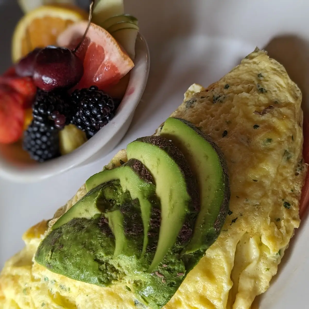 Brie Cheese Omelette