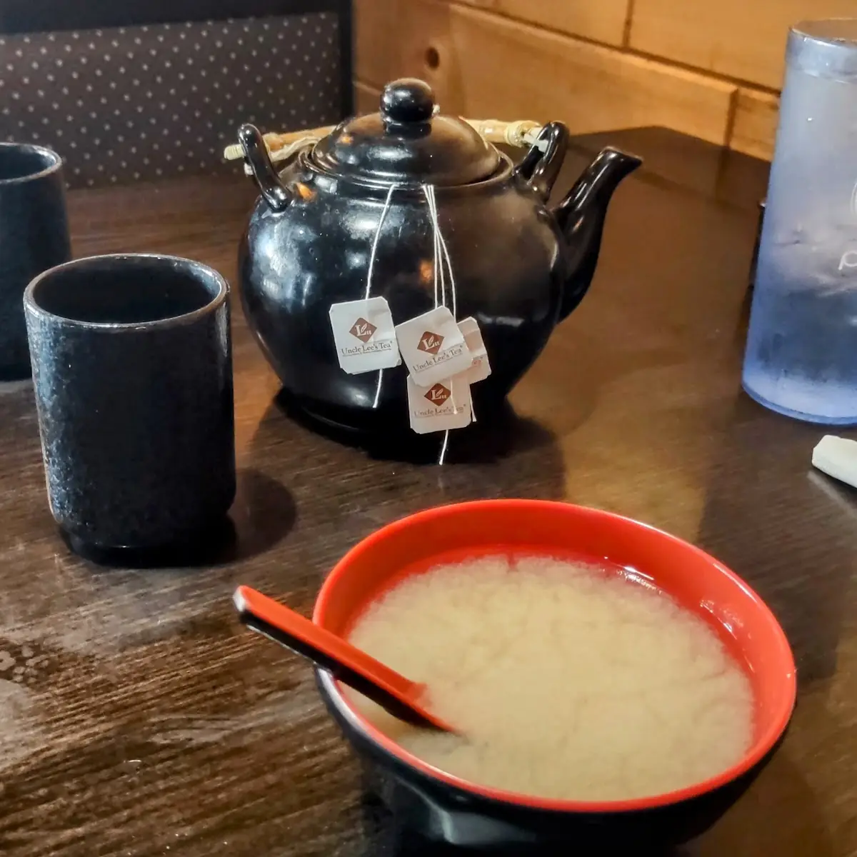 Egg Drop Soup & Green Tea