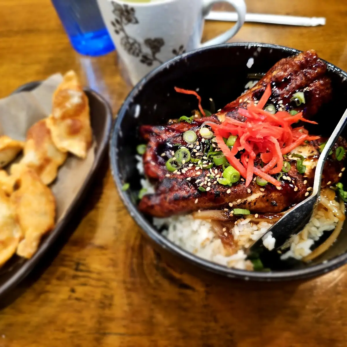 Unagi Don and Gyoza