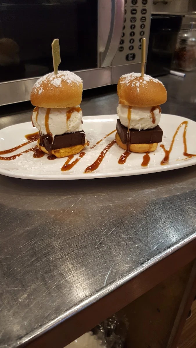 Can You Say Dessert Burgers, Boston Pizza