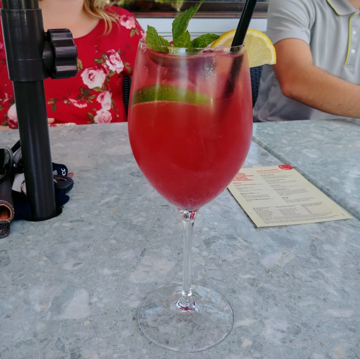 Rose Sangria Smash, Boston Pizza