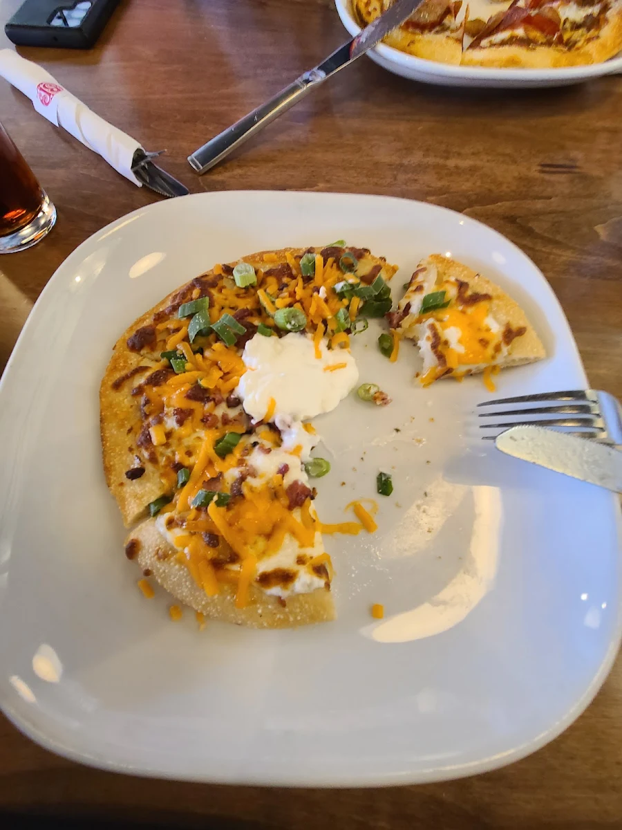 Spicy Perogie Pizza, Boston Pizza