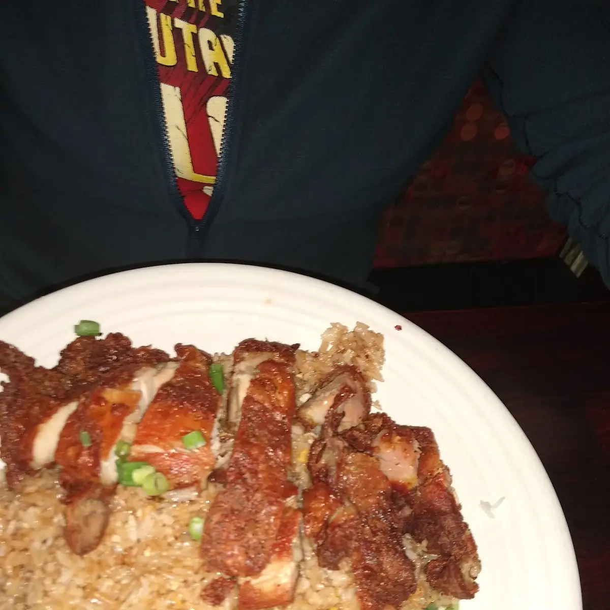 Friend Chicken Fried Rice