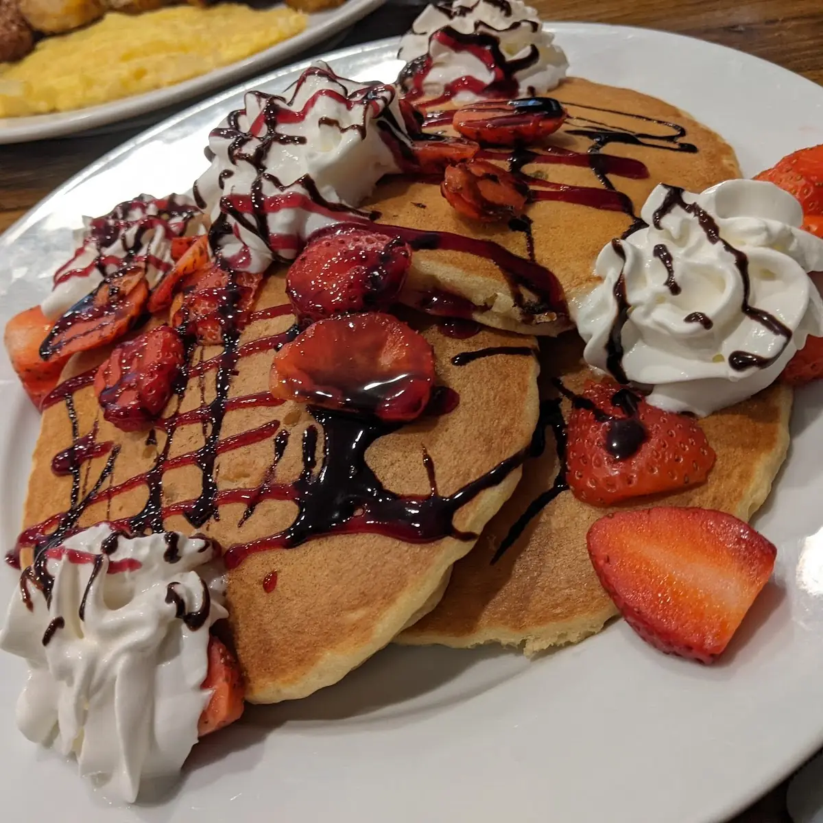 Strawberry Shortcake Pancakes
