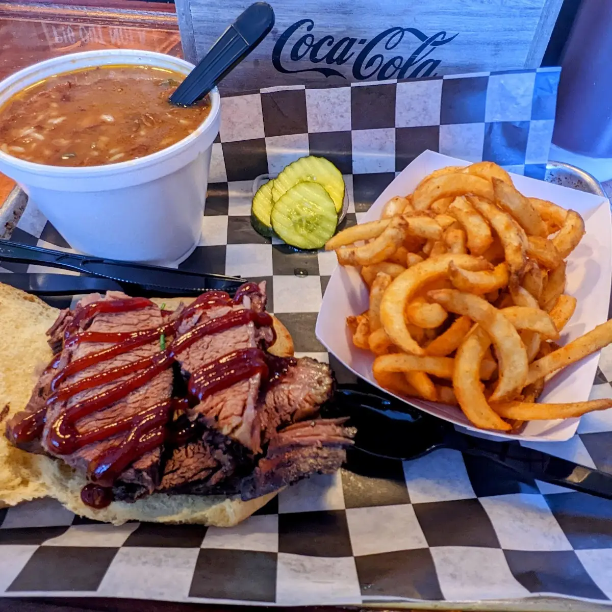 Brisket Sandwich Combo