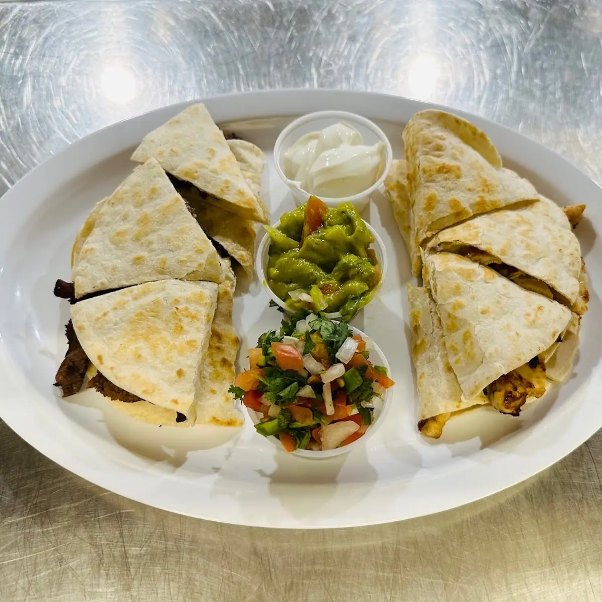 Half Moon Quesadilla
