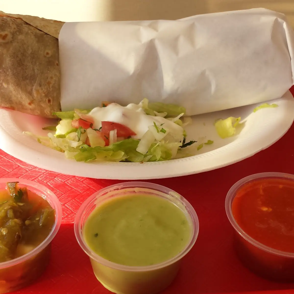 Chile Verde Burrito
