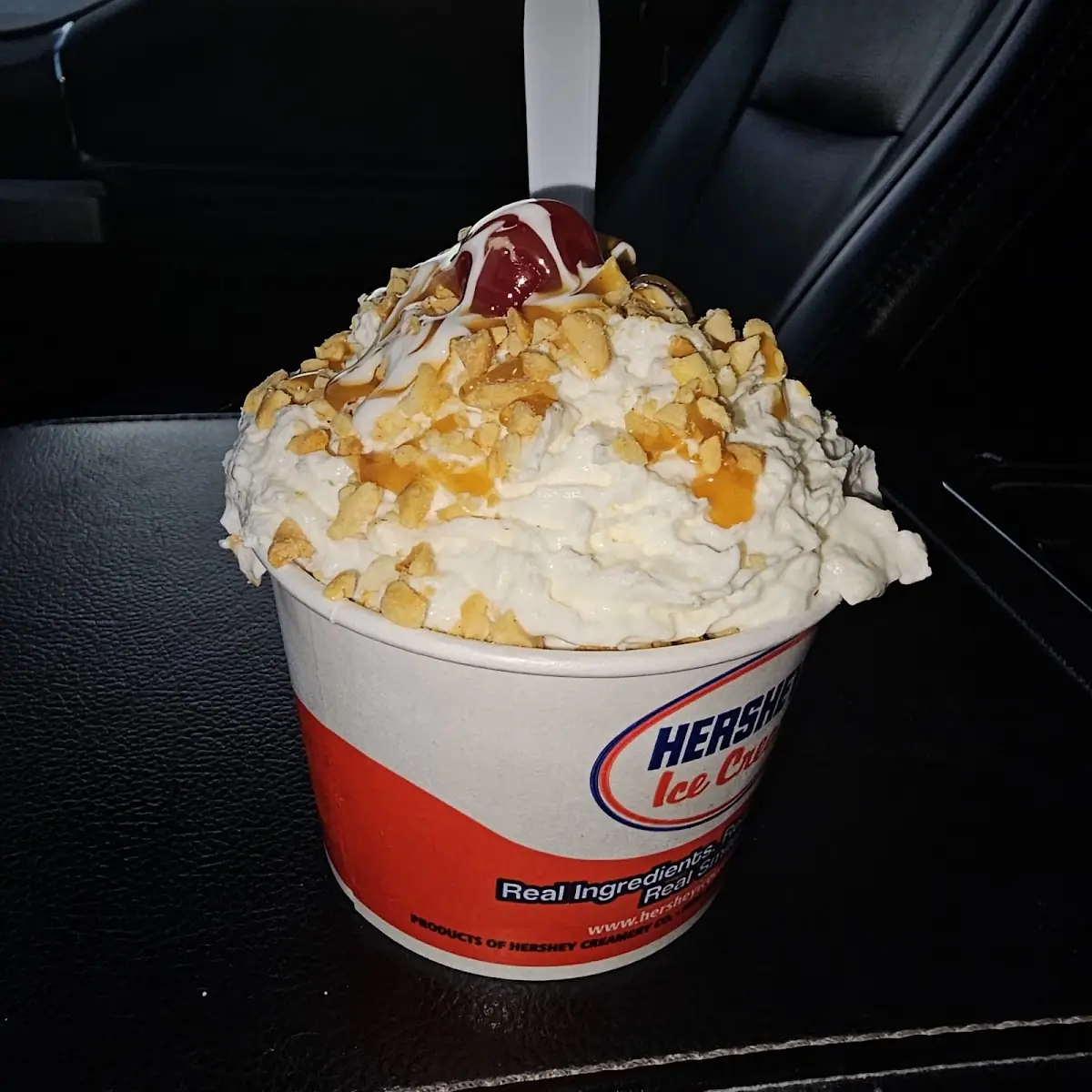 Caramel and Marshmallow Sundae