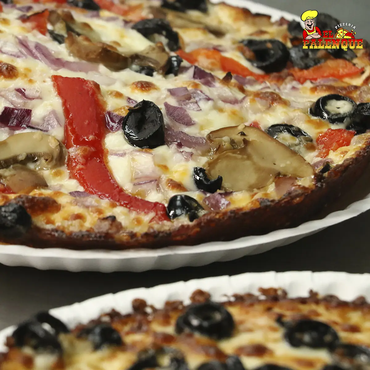 Pizza Cubana de Champiñón