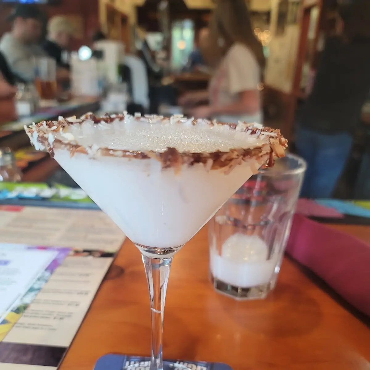 Toasted Coconut Martini