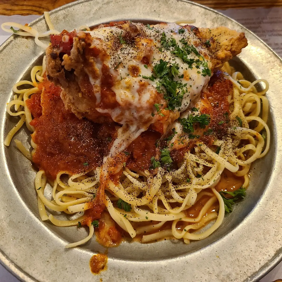 Chicken Parmigiana