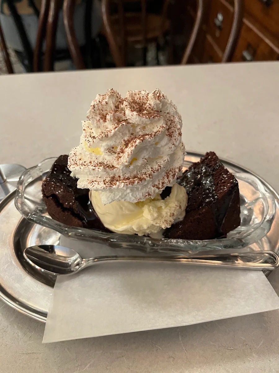 Warm Brownie Sundae
