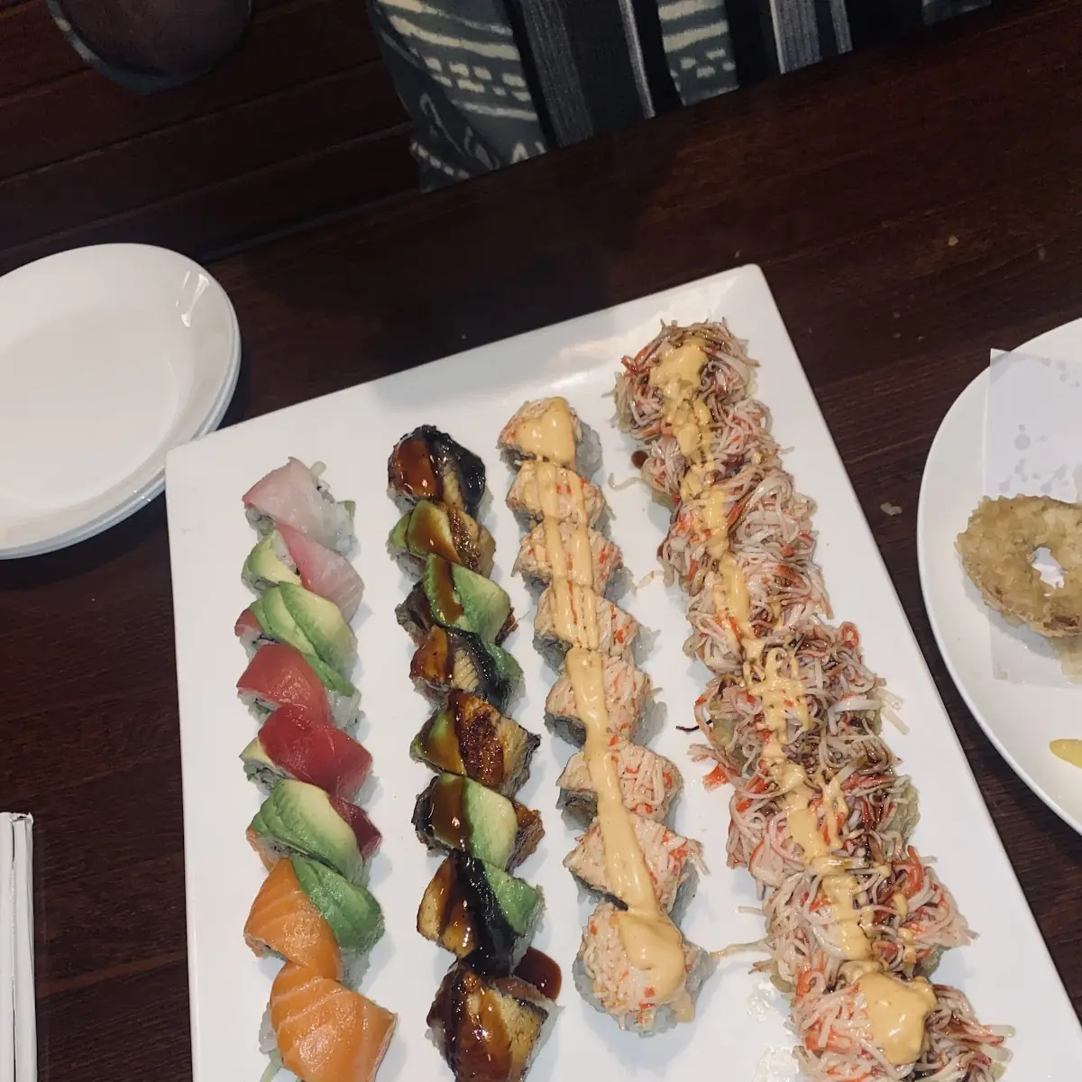 Rainbow Roll Tiger Roll Super Sakura Roll