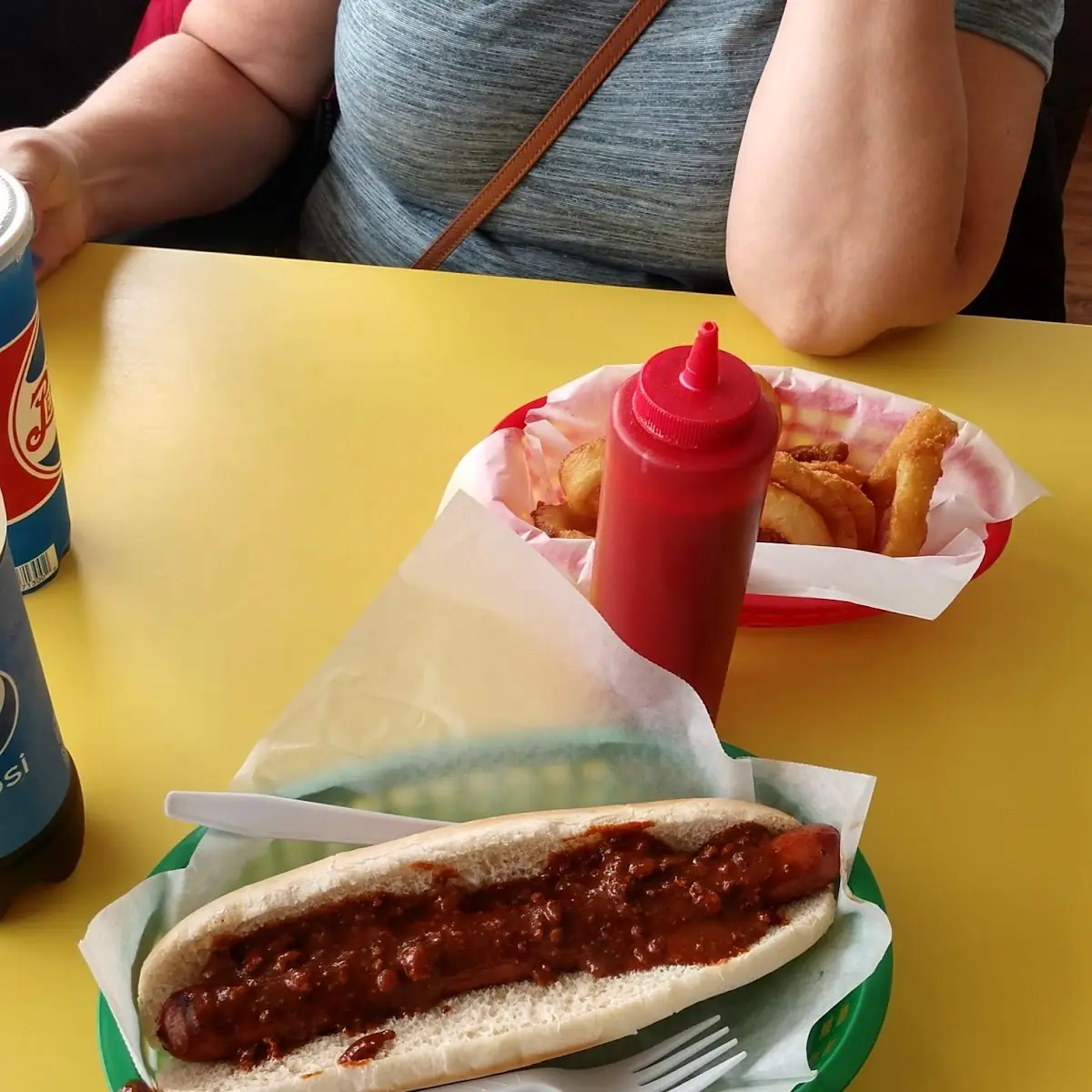 Foot Long Chili Dog
