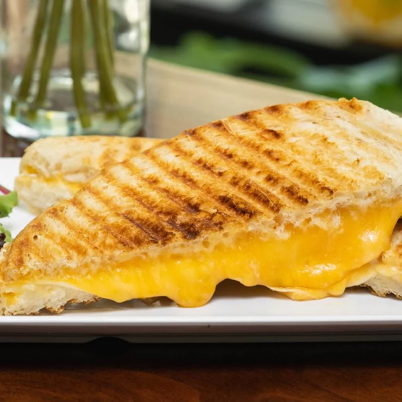 Three-Cheese Grilled Cheese Panini