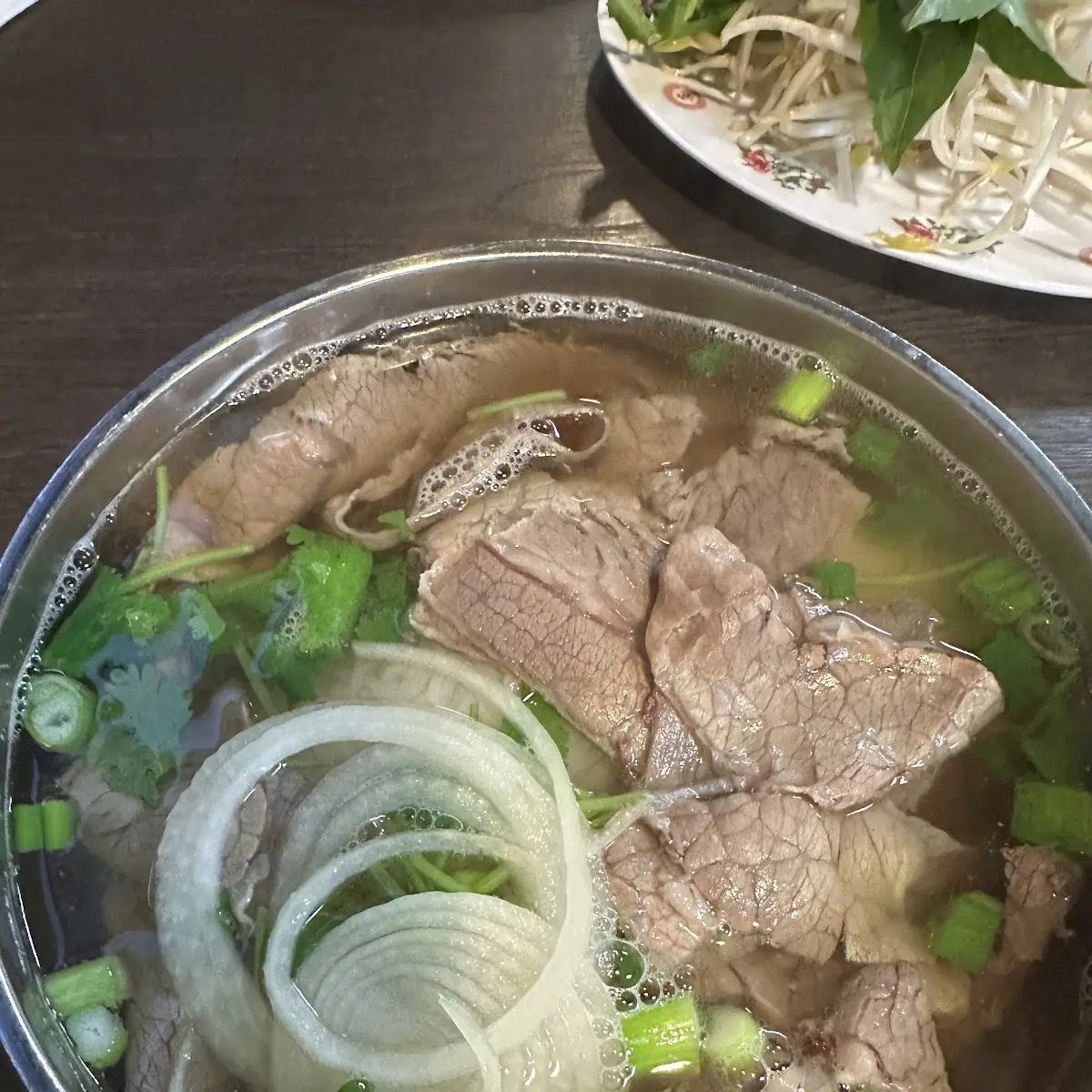 Brisket and Meatballs Pho