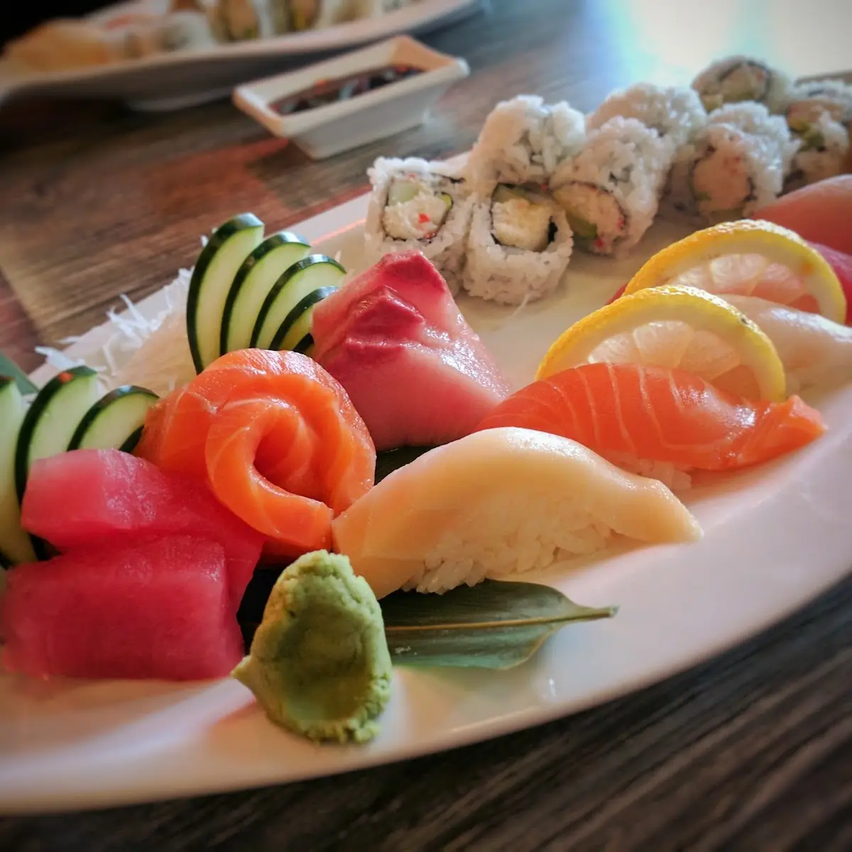 Sashimi Dinner Plate