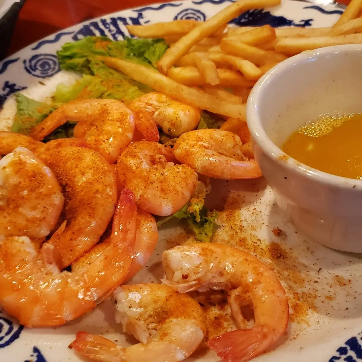 Steamed Shrimp