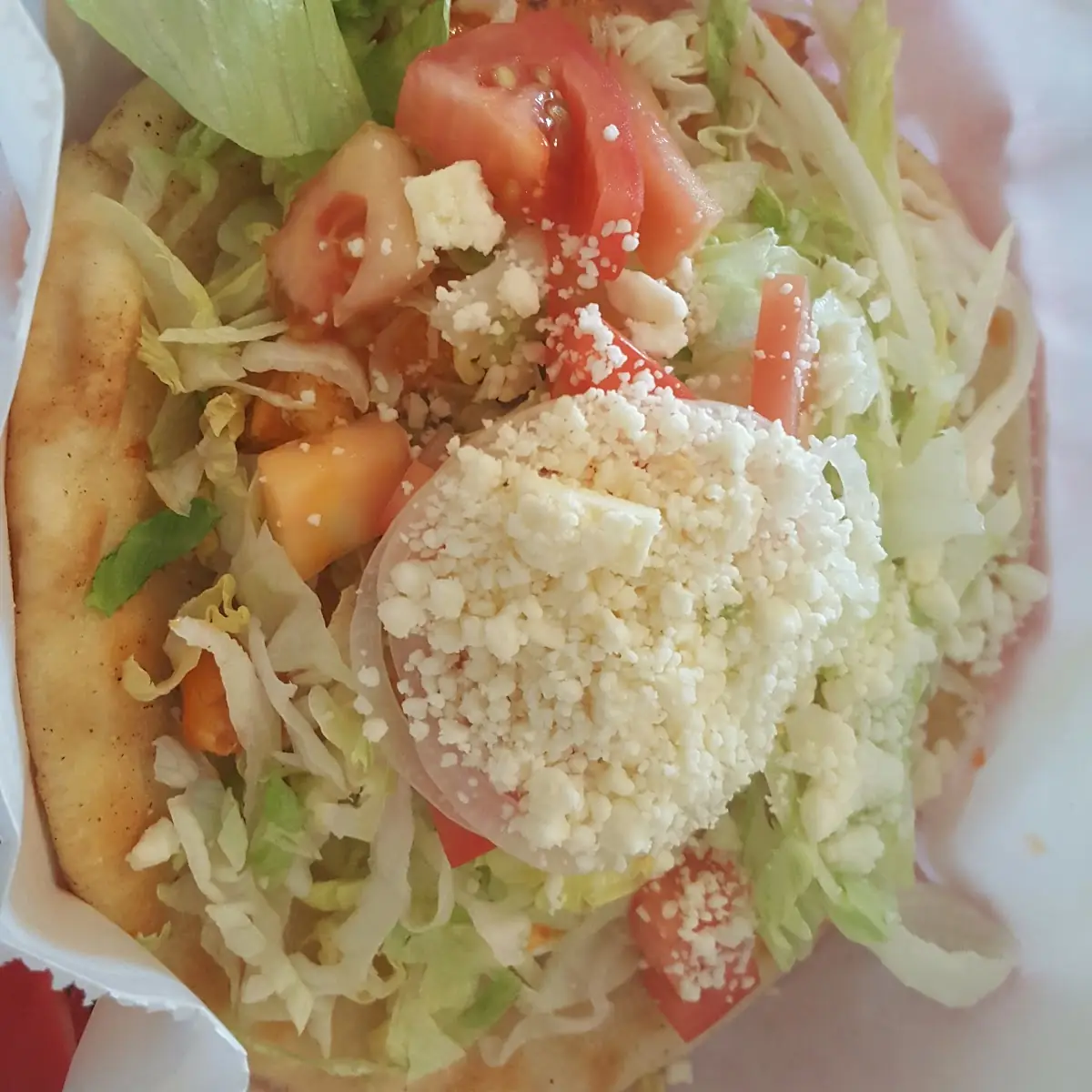 Buffalo Chicken Gyro