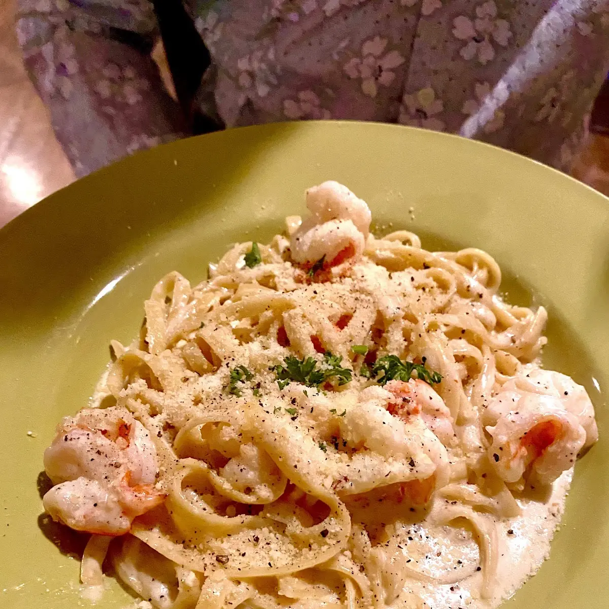 Shrimp Linguine