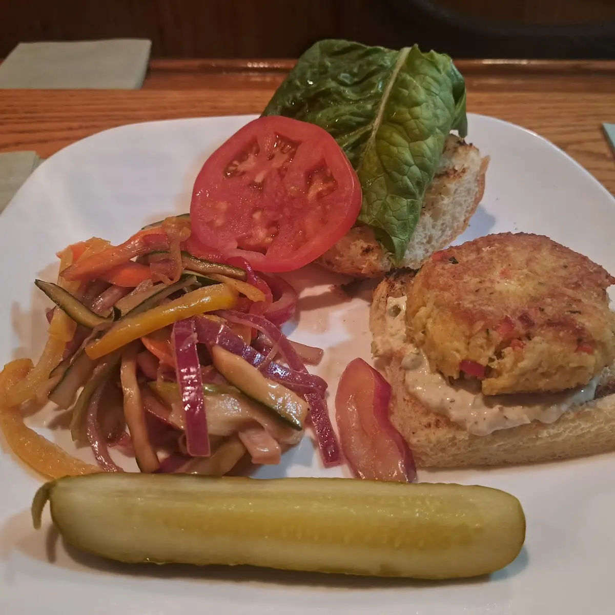 Crab Cake Sandwich
